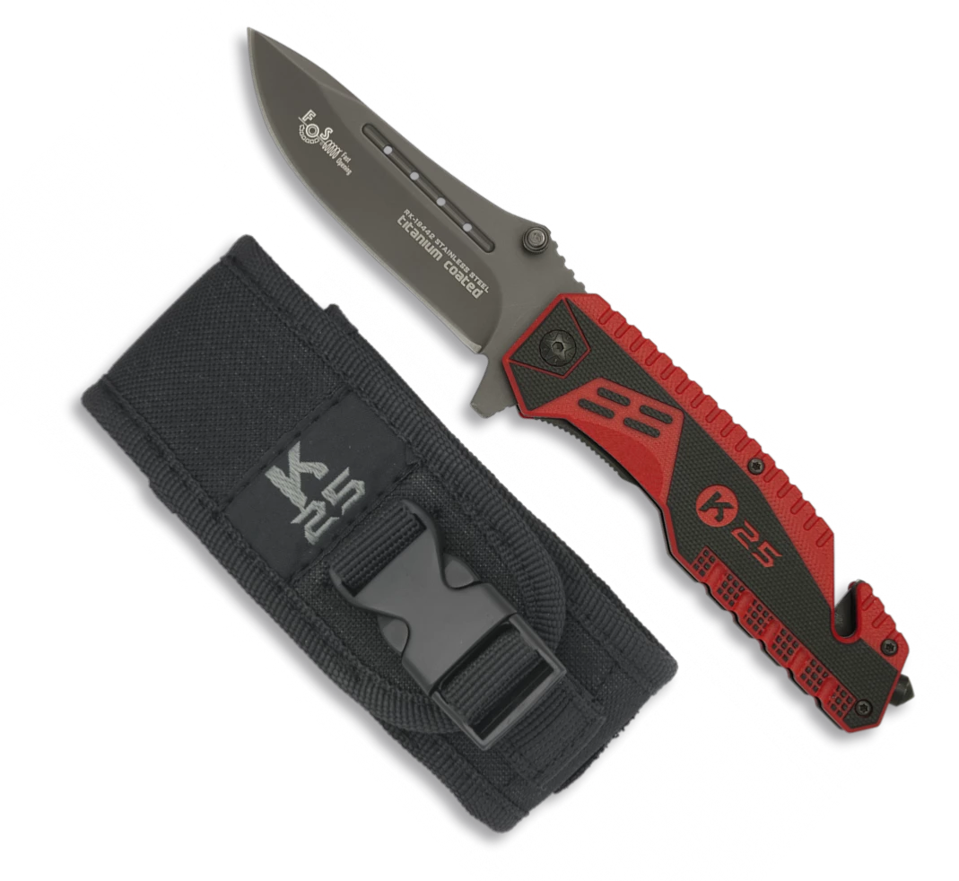 Couteau Pliant K25 ATTRACTION-2 19442 Lame 8.9 Cm Revêtue Titane 3 Couteau Pliant K25 ATTRACTION-2 19442 Lame 8.9 Cm Revêtue Titane