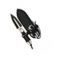 Set De 3 Couteaux à Lancer ALBAINOX Tête De Mort 32344 17 Cm