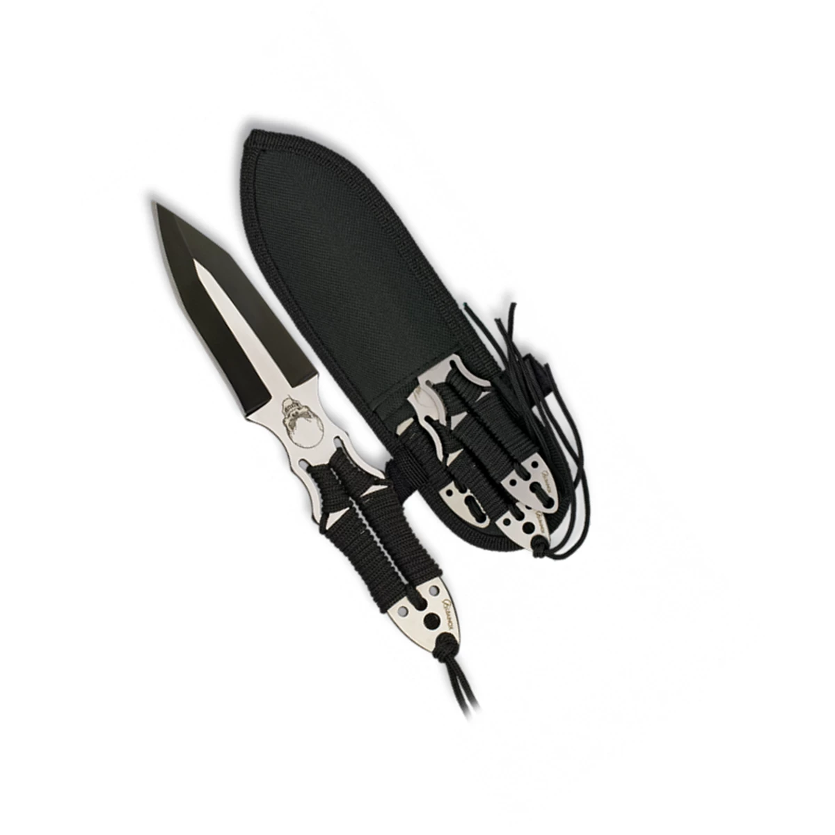 Set De 3 Couteaux à Lancer ALBAINOX Tête De Mort 32344 17 Cm 3 Set De 3 Couteaux à Lancer ALBAINOX Tête De Mort 32344 17 Cm