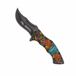 Couteau Albainox 18818 DRAGONS Lame 8.5 Cm