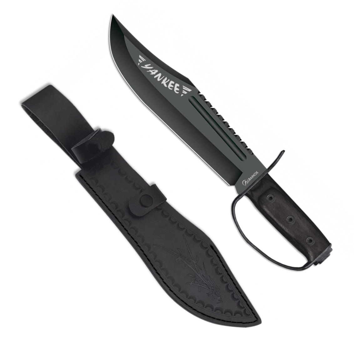 Couteau Albainox YANKEE 32552 Lame 25 Cm Manche Bois 3 Couteau Albainox YANKEE 32552 Lame 25 Cm Manche Bois