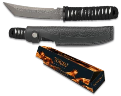 Couteau TOKISU 32623 Noir Lame Damas