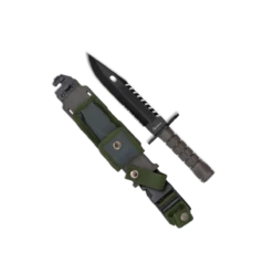 Couteau Bowie Baïonnette Albainox 32444 Gris Lame 19.5 Cm