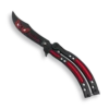 Couteau Papillon RED EAGLE 02197 Rouge/noir -France Des Couteaux Soldes 2024 Couteau papillon RED EAGLE 02197 rouge noir zoom