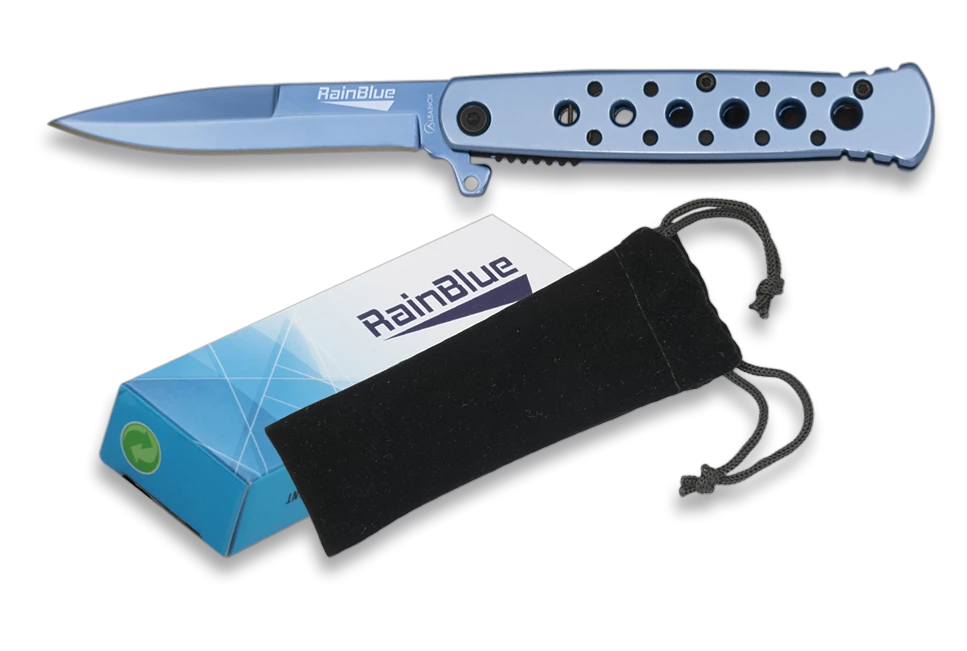 Couteau Pliant Automatique RAINBLUE 18232-A Lame 8.2 Cm 3 Couteau Pliant Automatique RAINBLUE 18232-A Lame 8.2 Cm