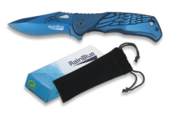 Couteau Pliant Automatique RAINBLUE EAGLE 18182-A Lame 8.4 Cm