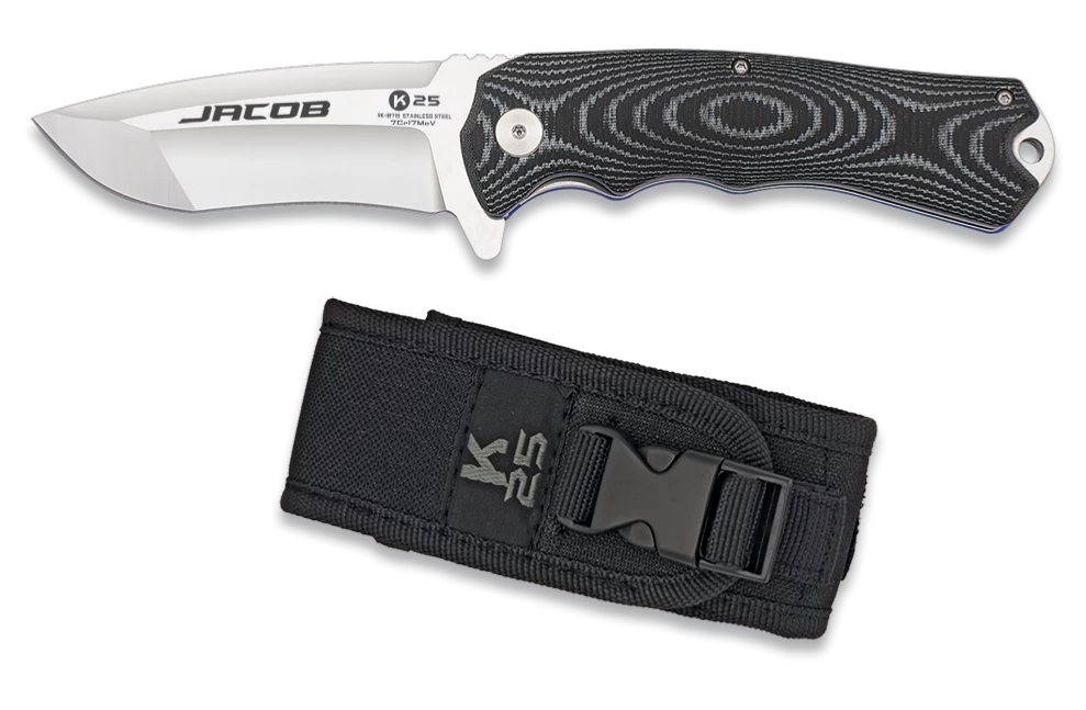 Couteau Pliant K25 JACOB 18715 Lame 8.8 Cm 3 Couteau Pliant K25 JACOB 18715 Lame 8.8 Cm