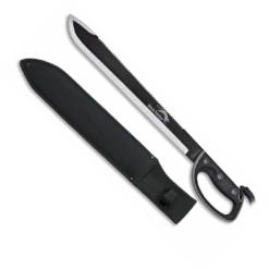 Machette Latine ALBAINOX 31812 Black Panther Avce Scie Lame 45.5 Cm