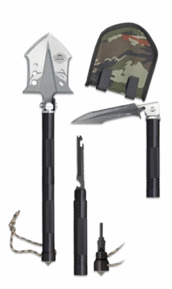 Pelle De Survie Albainox Survival Shovel 33100 Long 48.5 Cm