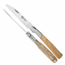 Couteau Pliant Van Corsica 30131 Lame 10.5 Cm Manche En Teck