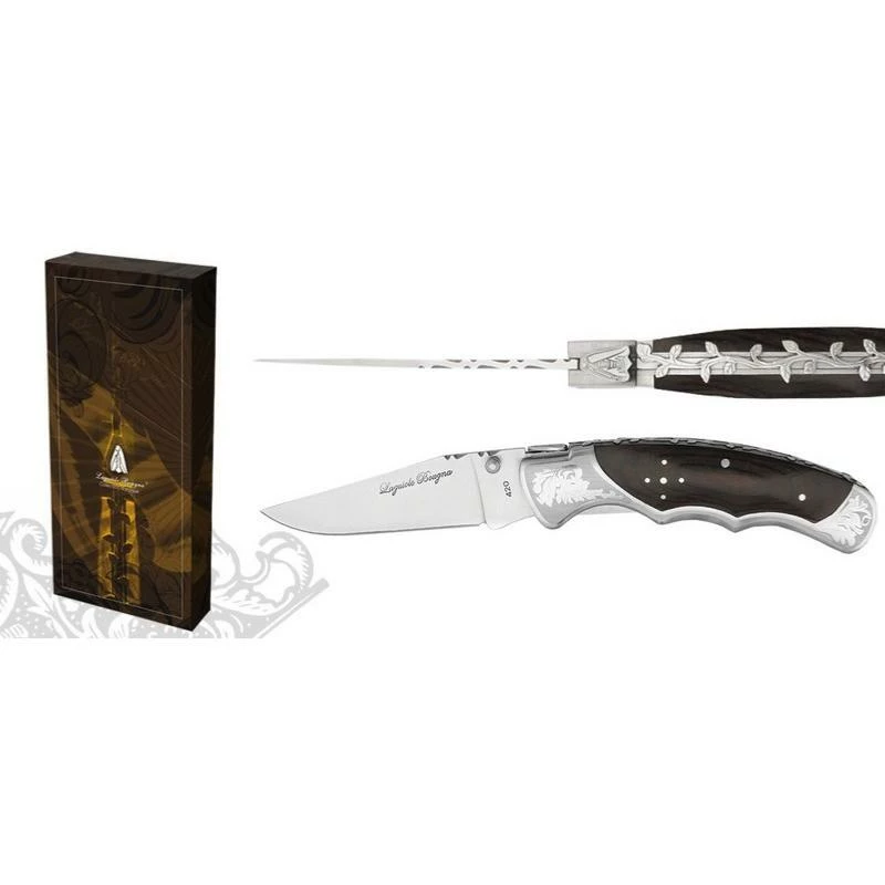 Couteau Laguiole Bougna 4181 Collection Baroque Lame 10 Cm 3 Couteau Laguiole Bougna 4181 Collection Baroque Lame 10 Cm