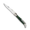 Couteau Pliant LAGUIOLE 10657 Mikarta Vert Lame 9 Cm Avec Tire-bouchon -France Des Couteaux Soldes 2024 couteau laguiole tire bouchon 10657 zx1200