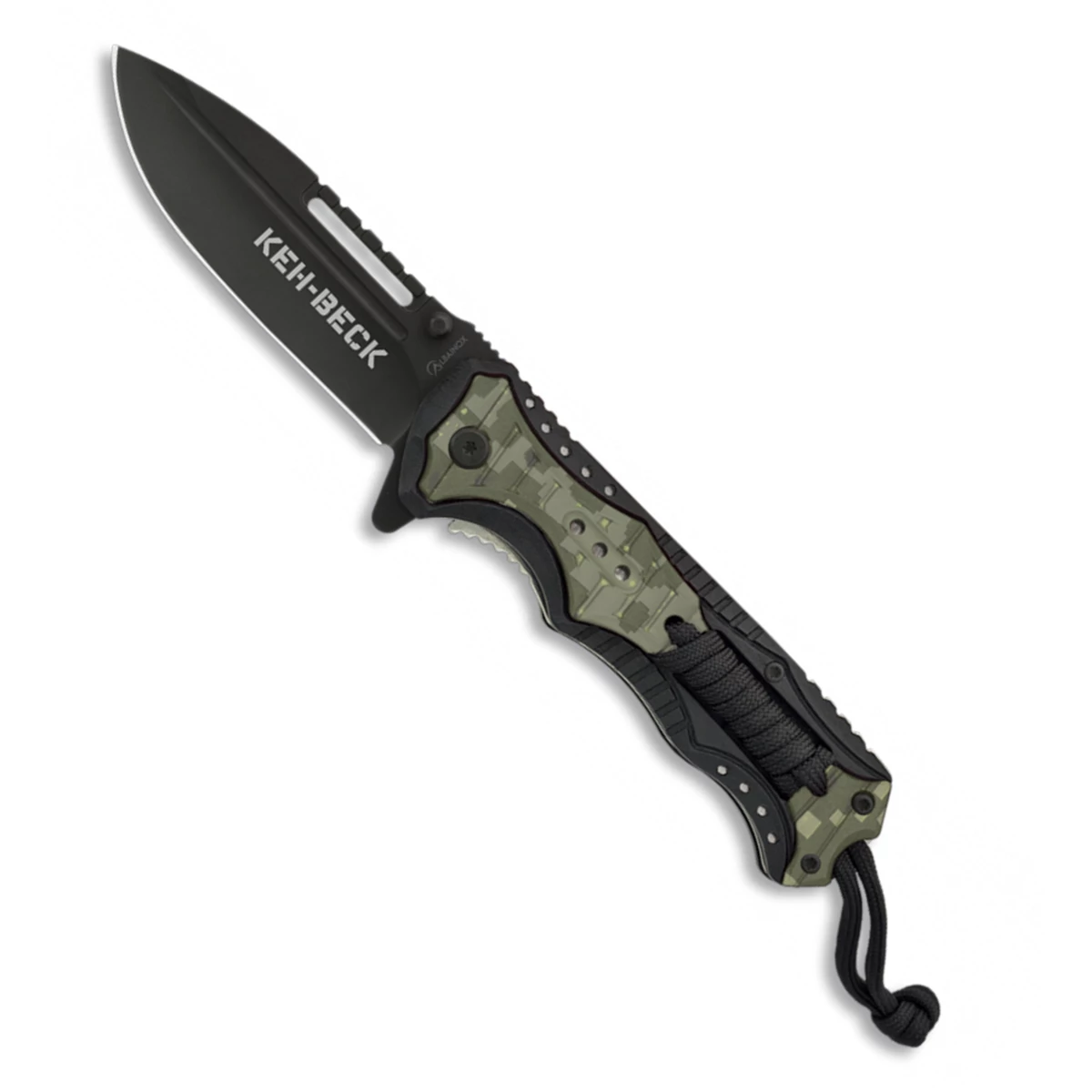 Couteau Pliant Albainox KEH-BECK Camo Vert Lame 9 Cm 3 Couteau Pliant Albainox KEH-BECK Camo Vert Lame 9 Cm