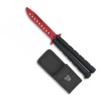 Couteau Papillon D'entrainement K25 36251 Rouge/noir -France Des Couteaux Soldes 2024 couteau papillon d entrainement zx1200 1