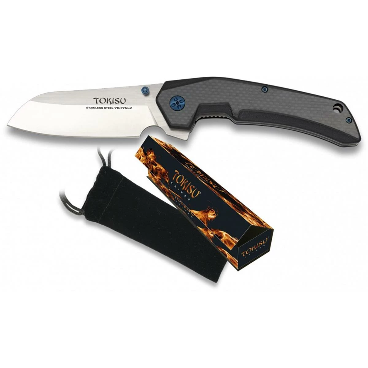 Couteau Pliant TOKISU 18448 Lame 10 Cm 3 Couteau Pliant TOKISU 18448 Lame 10 Cm