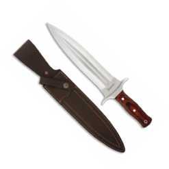 Dague De Chasse ALBAINOX 31646 REMATADOR Manche Stamina Rouge