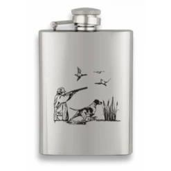 Flasque à Alcool Acier Inox ALBAINOX 40063GR295 100 Ml Chasseur