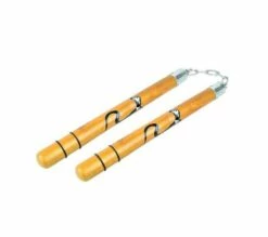 Nunchaku En Bois Imprimé Cobra